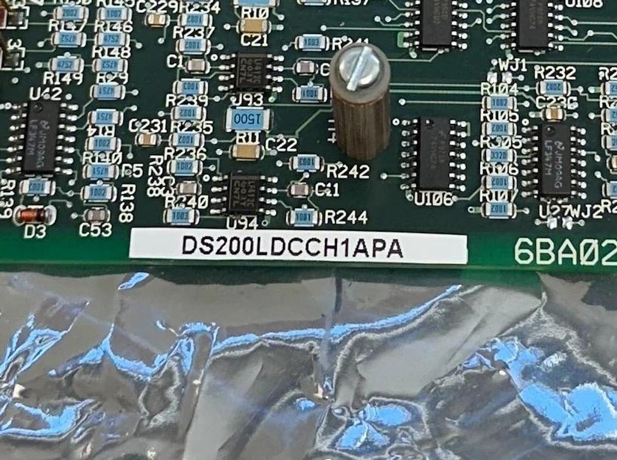 GE DS200LDCCH1APA | DS200LDCCH1A Speedtronic MarkV EX2000 LAN Control Board NSNP