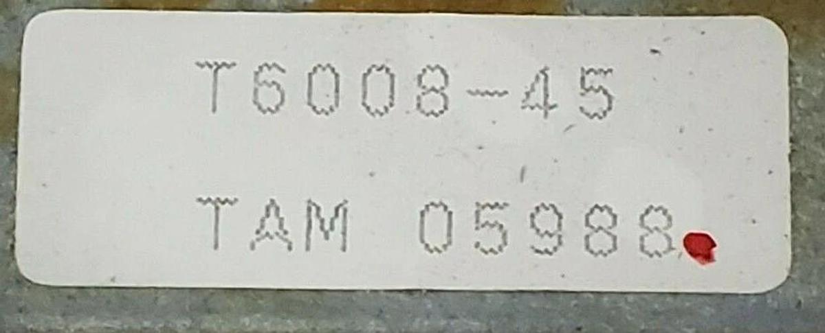 Used LOT OF 2 TAM T6008-45 CURRENT TRANSFORMERS T600845 TM 05988