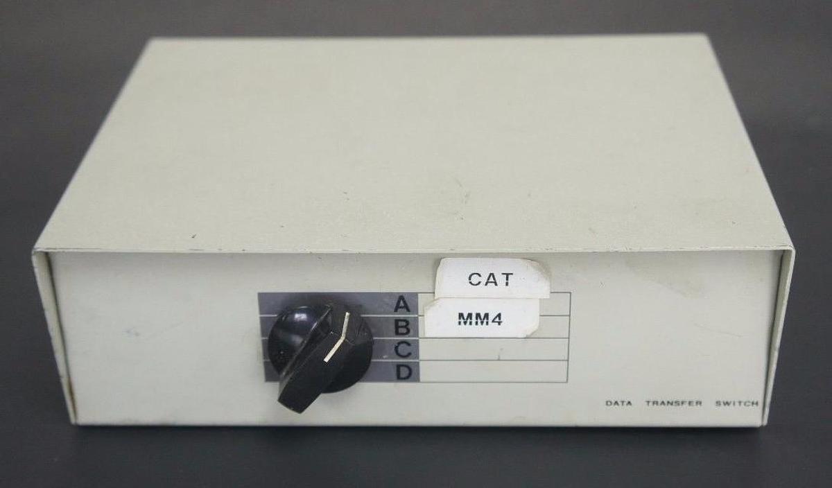 Used GENERIC 4 CHANNEL MANUAL DATA TRANSFER SWITCH