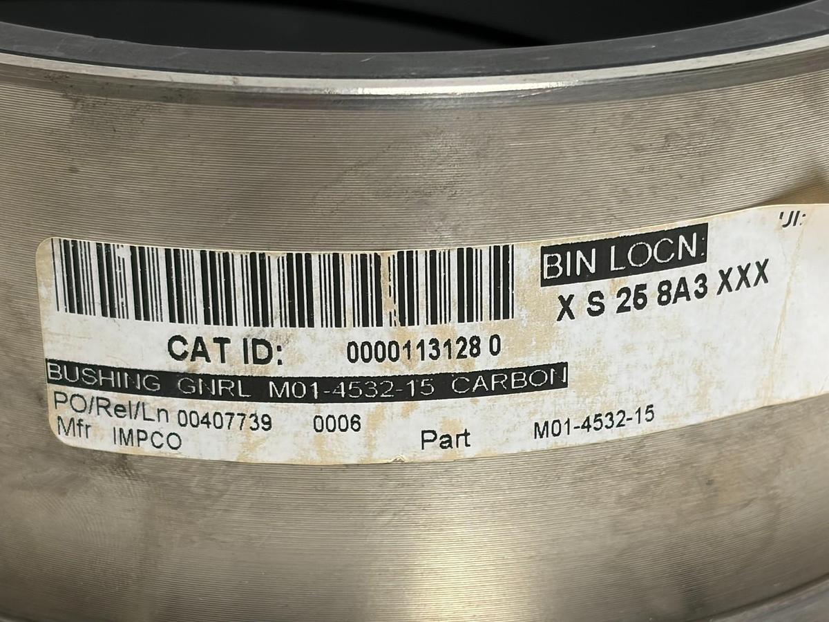 Used IMPCO M01-4532-15 Carbon General Bushing 0000113128-0 BP-BSG-XYZ New Surplus