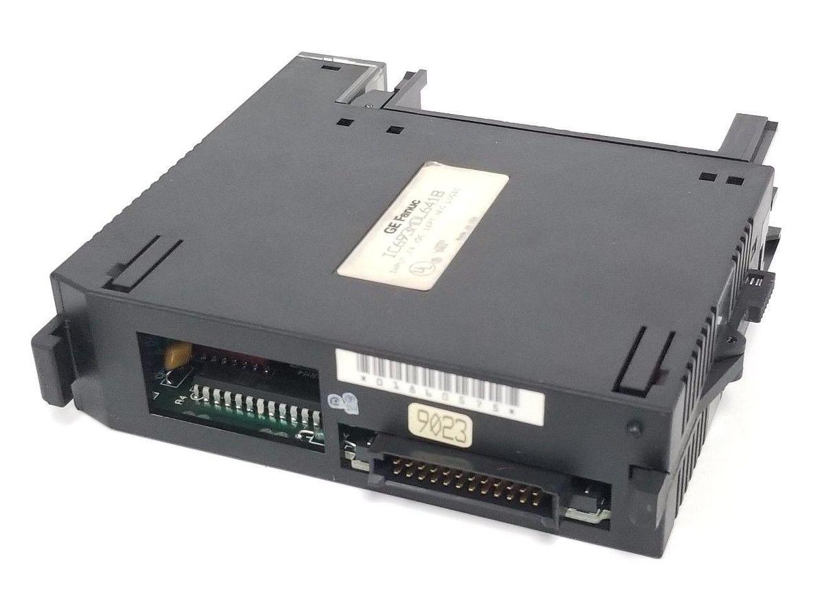 Used GE FANUC IC693MDL641B INPUT MODULE 24 VDC 16PT NEG LOGIC (MISSING DOOR)