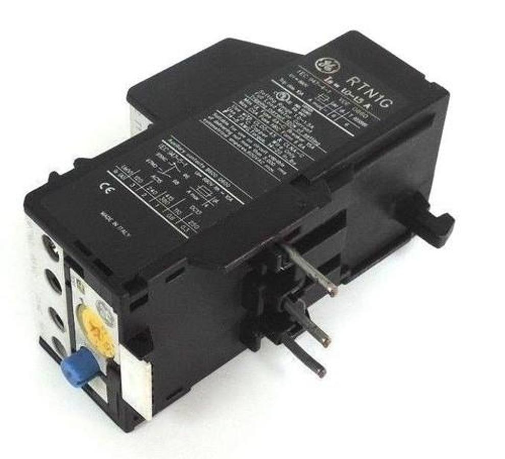 Used GENERAL ELECTRIC RTN1G THERMAL OVERLOAD RELAY 1-1.5AMP