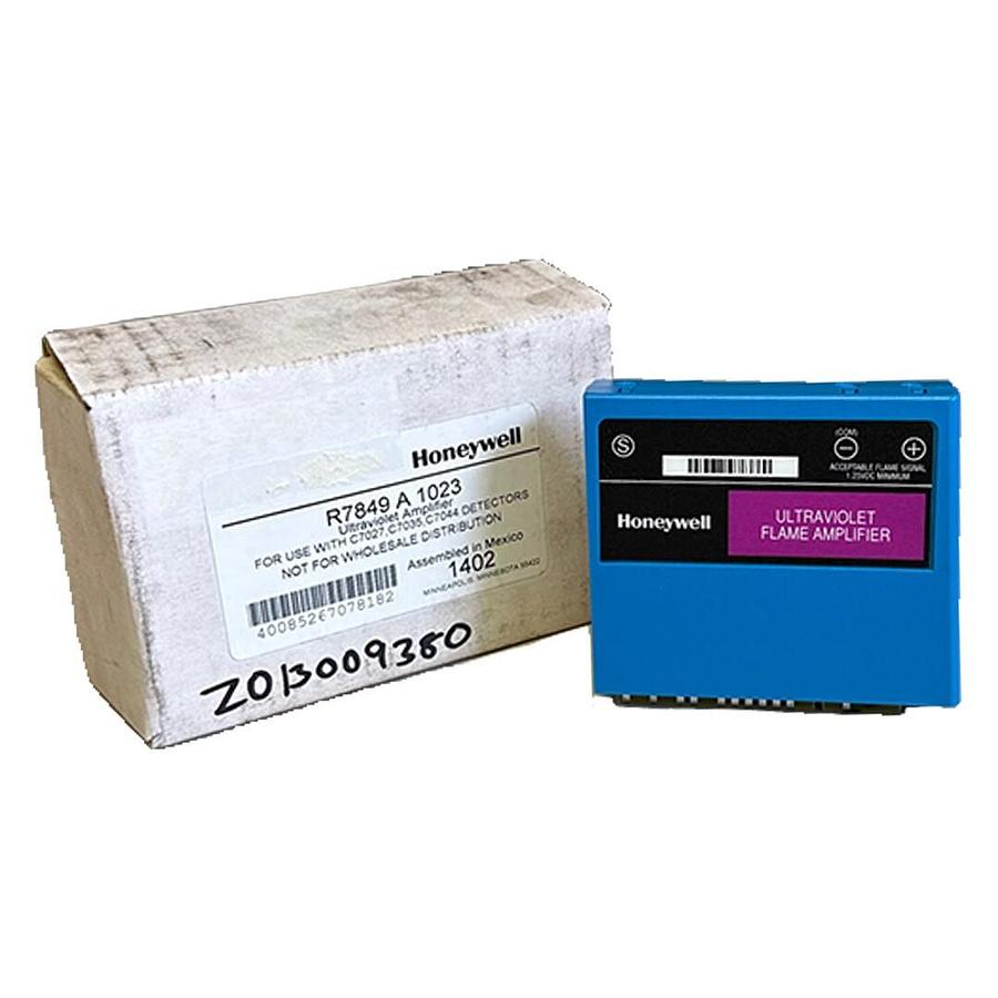 Used NEW HONEYWELL R7849 A 1023 / R7849A1023 ULTRAVIOLET AMPLIFIER FOR DETECTOR