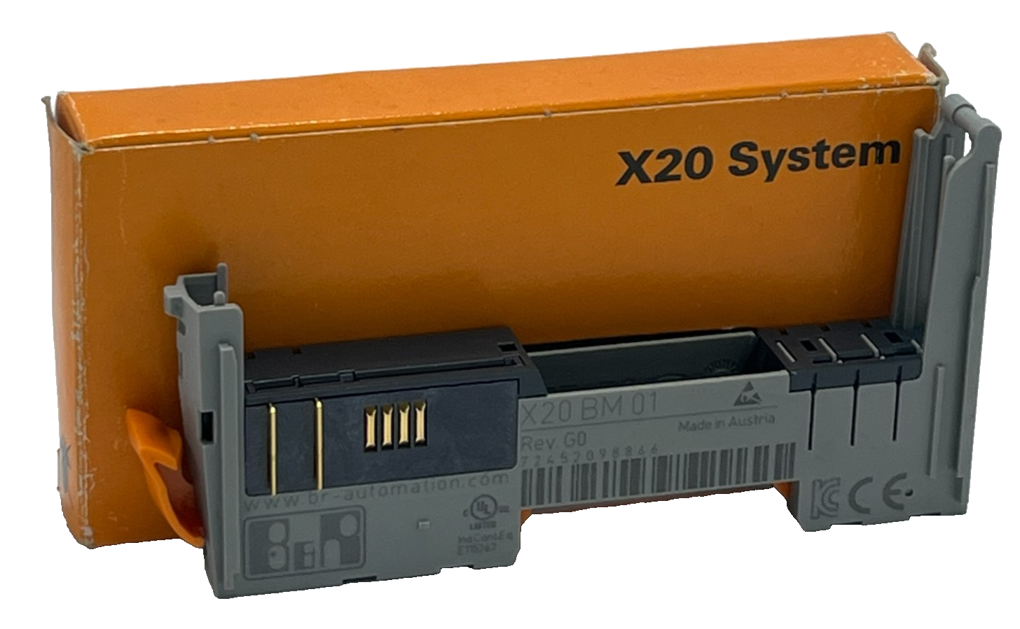 Used B&R X20BM01 Bus Module X20 System Backplane Bus Module 8-Pin X20BM01, NSMP