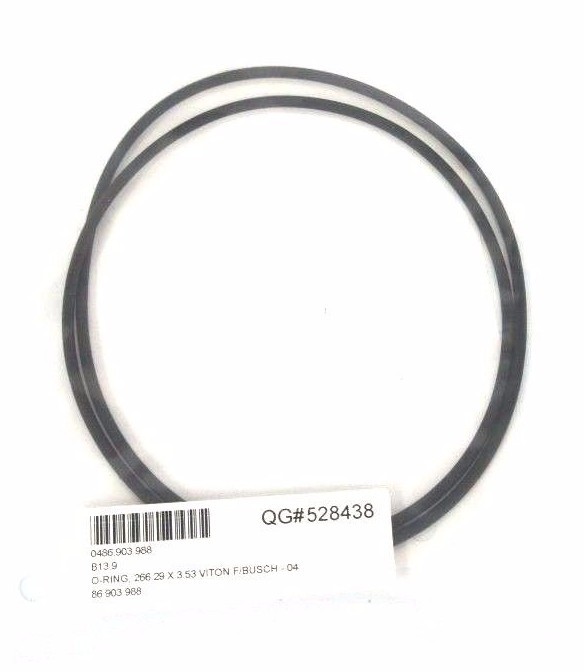 Used NEW ATLAS COPCO CHICAGO 0486.903.988 O-RING, 266.29 X 3.53 VITON F/BUSCH