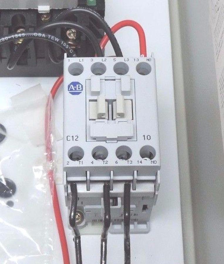 Used ALLEN BRADLEY 112-C12AADA1F COMBINATION STARTER 100-C12*10 CONTACTOR, 193-EA1FB