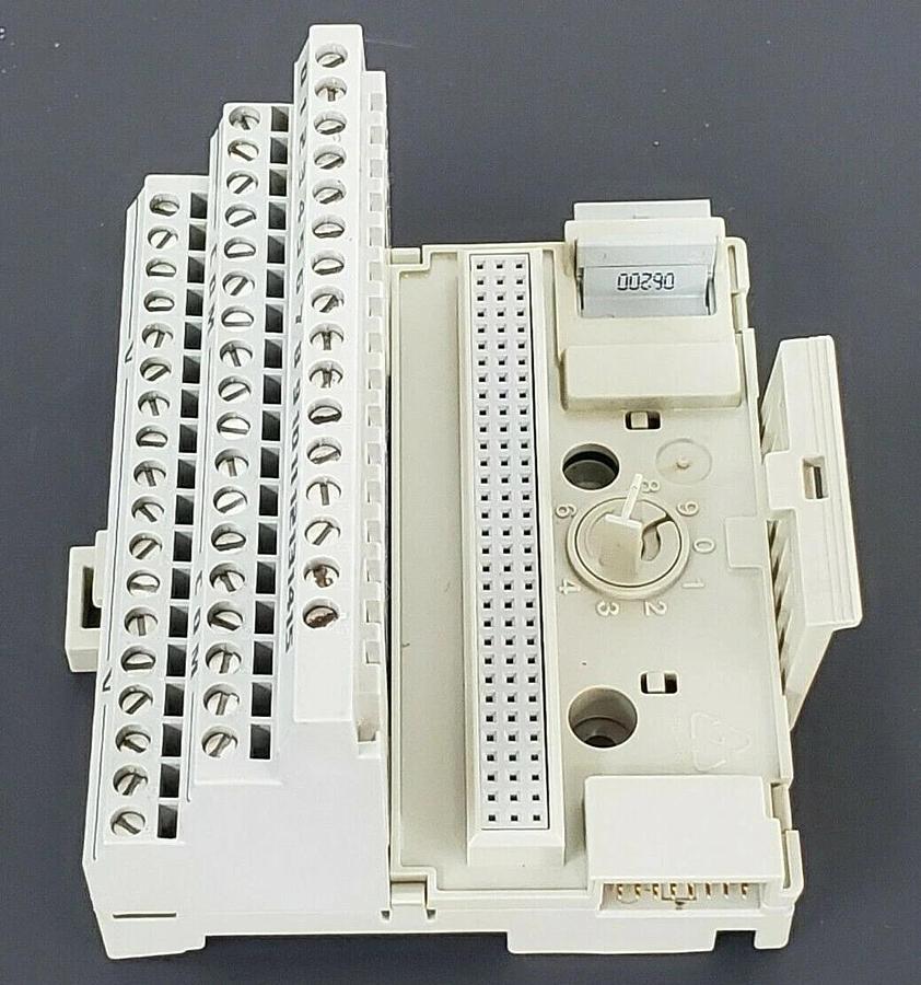 Used ALLEN BRADLEY 1794-TB3 TERMINAL BASE 1794TB3 SER. A, REV. A01, P/N: 96145474
