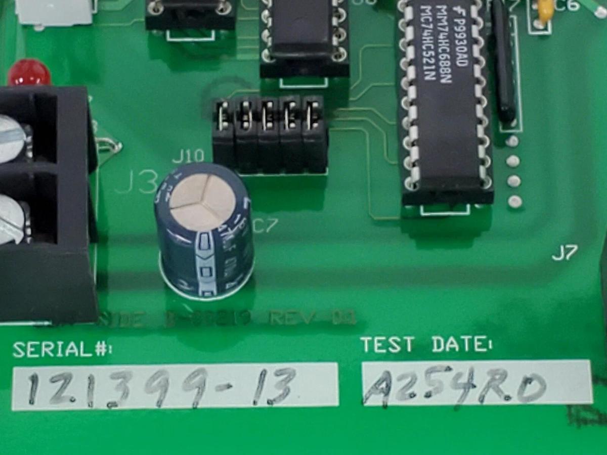 Used ACTEK INC. IOM-116 I/O CONTROL BOARD B-00218 REV. 0.1 B-00219 B-00220 IOM116