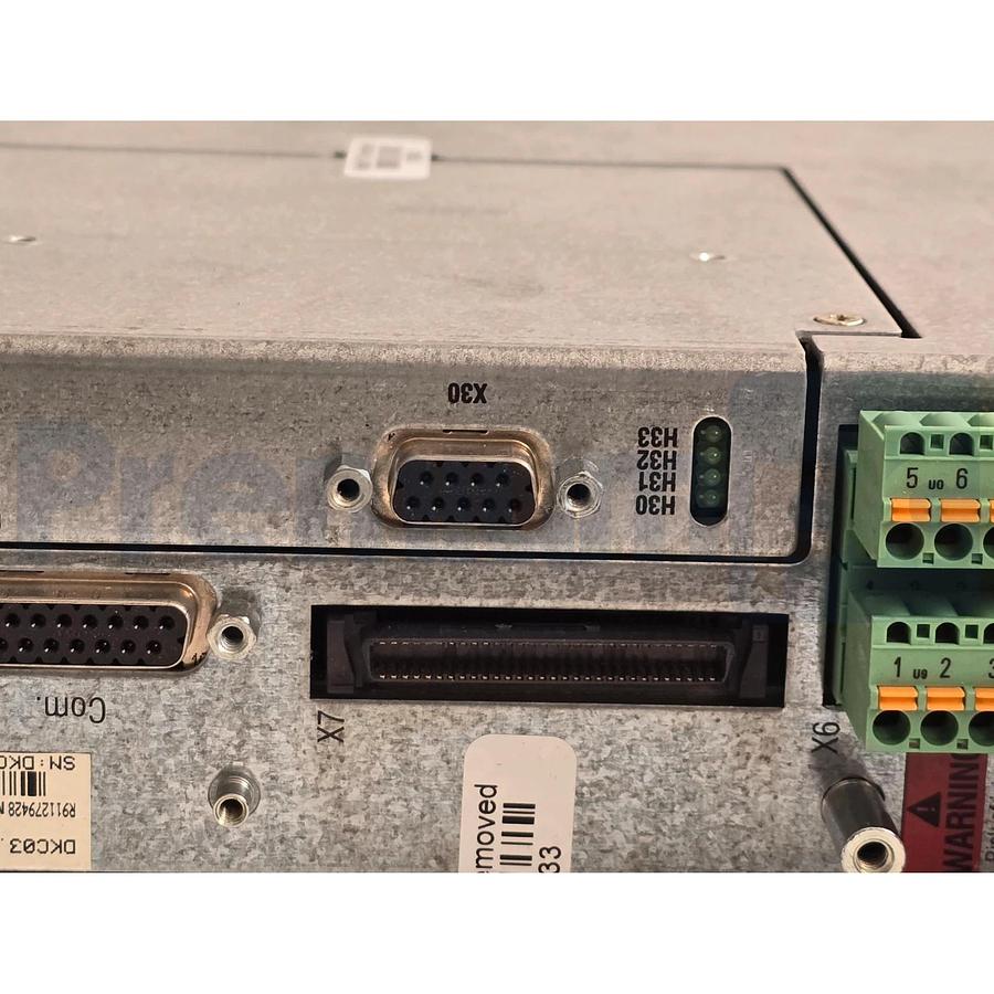 Refurbished Rexroth Indramat DKC03.3-040-7-FW EcoDrive Servo Drive PROFIBUS R911279428 REP