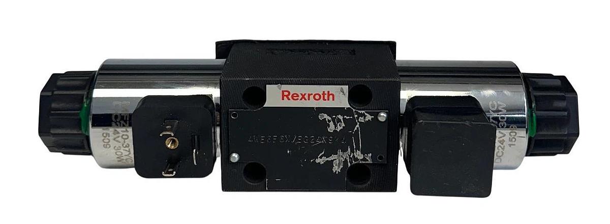 Used REXROTH 4WE6E6X/EG24N9K4 / R900561278 HYDRAULIC DIRECTIONAL SPOOL VALVE USNP