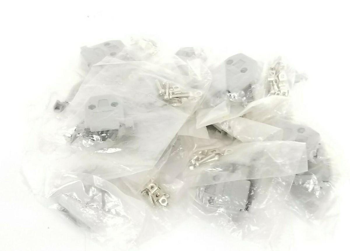 LOT OF 13 NEW AIM ELECTRIC 40-9715H D-SUB HOOD CONNECTORS 409715H