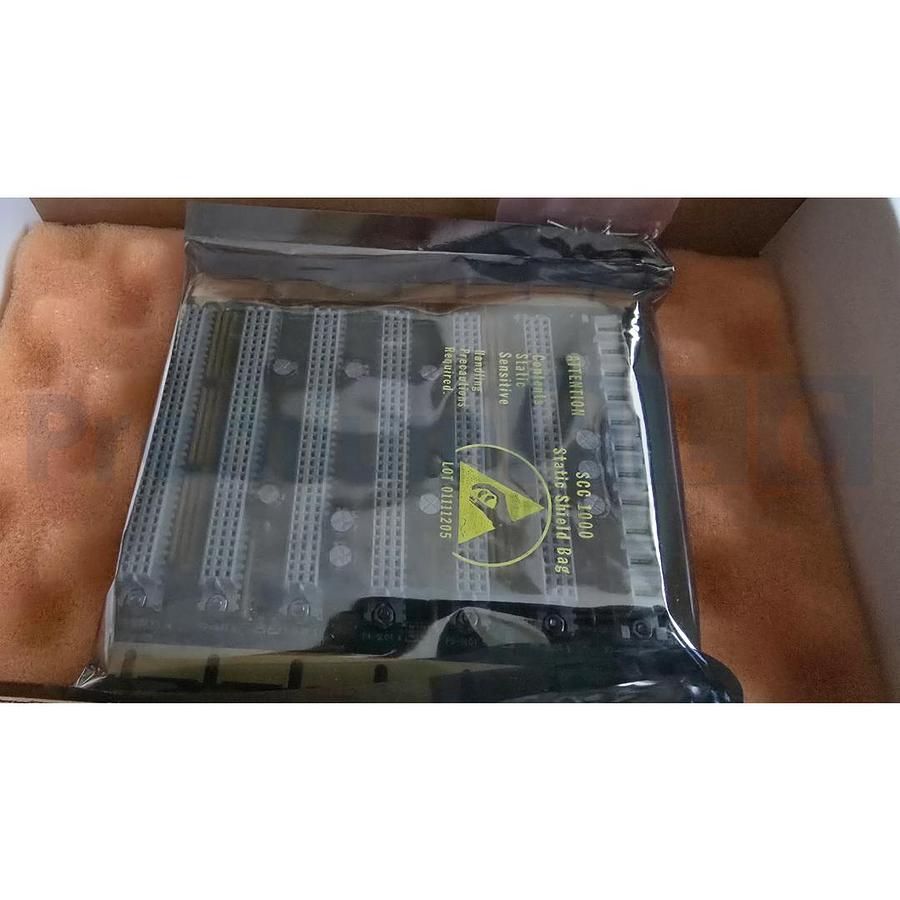 Used OMRON DELTA TAU ACC-U6 6-SLOTS UBUS BACKPLANE BOARD +1 P/S SLOT 300-603403-10X