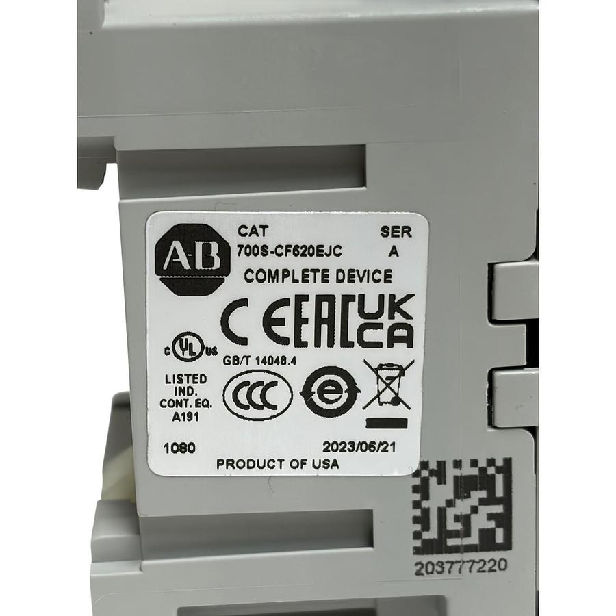 Used New Allen-Bradley 700S-CF620EJC Safety Control Relay 24VDC Guardmaster Ser A