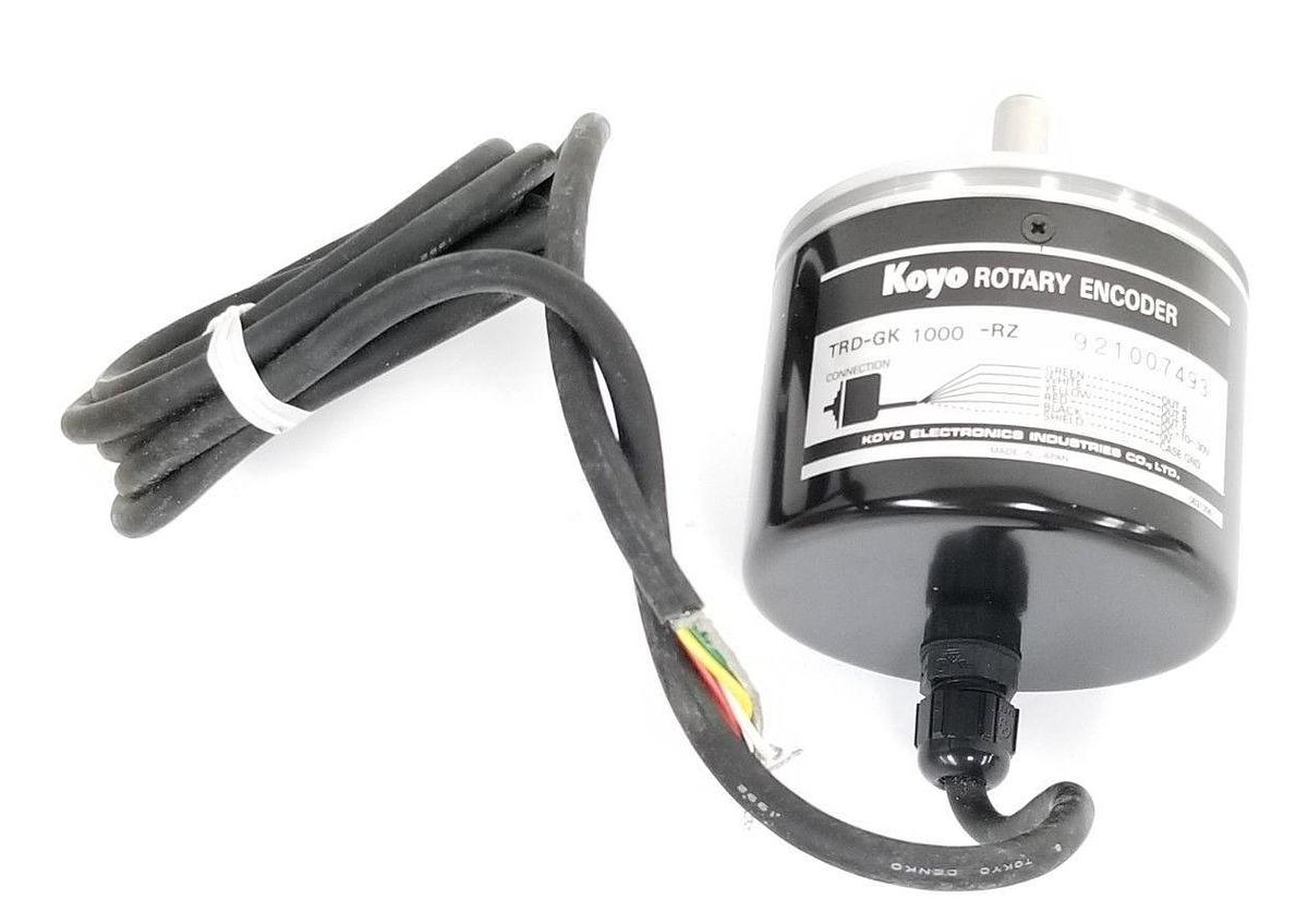 Used NIB KOYO TRD-GK1000-PZ ROTARY ENCODER TRDGK1000RZ