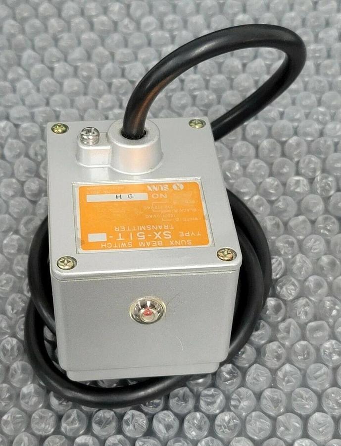 Used MATSUSHITA ELECTRIC SUNX SX-51T BEAM SWITCH TRANSMITTER SX51T