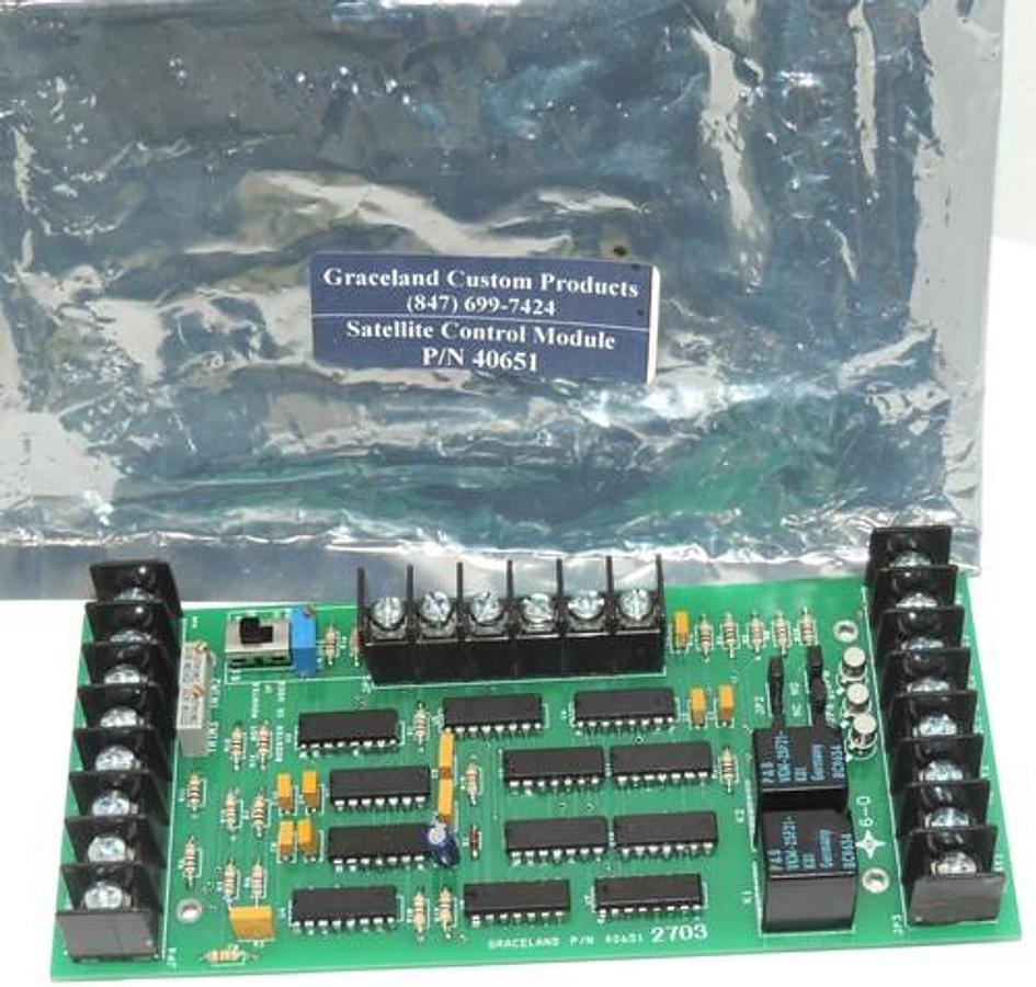 Used GRACELAND 40651 SATELLITE CONTROL MODULE