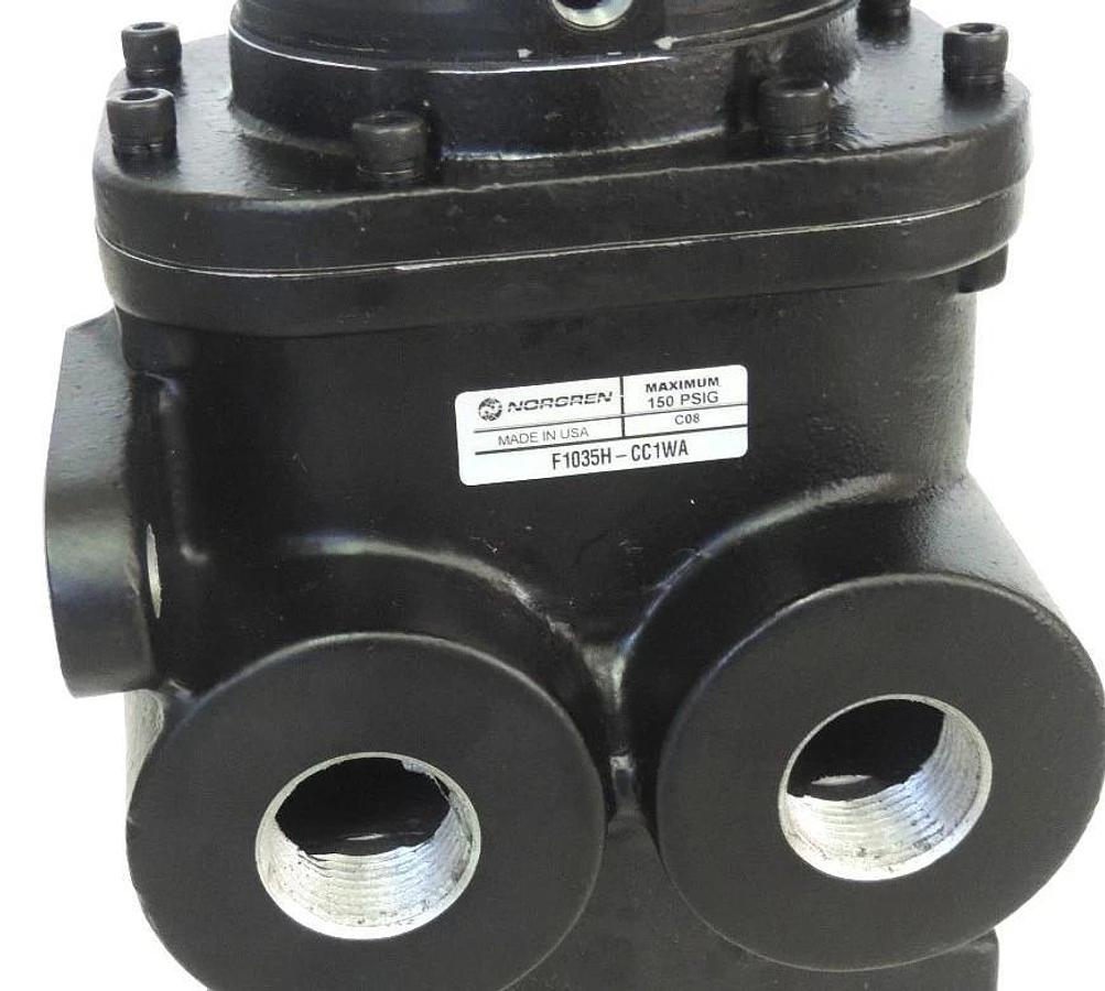 NEW NORGREN F1035H-CC1WA POPPET VALVE F1035HCC1WA, 150 PSIG