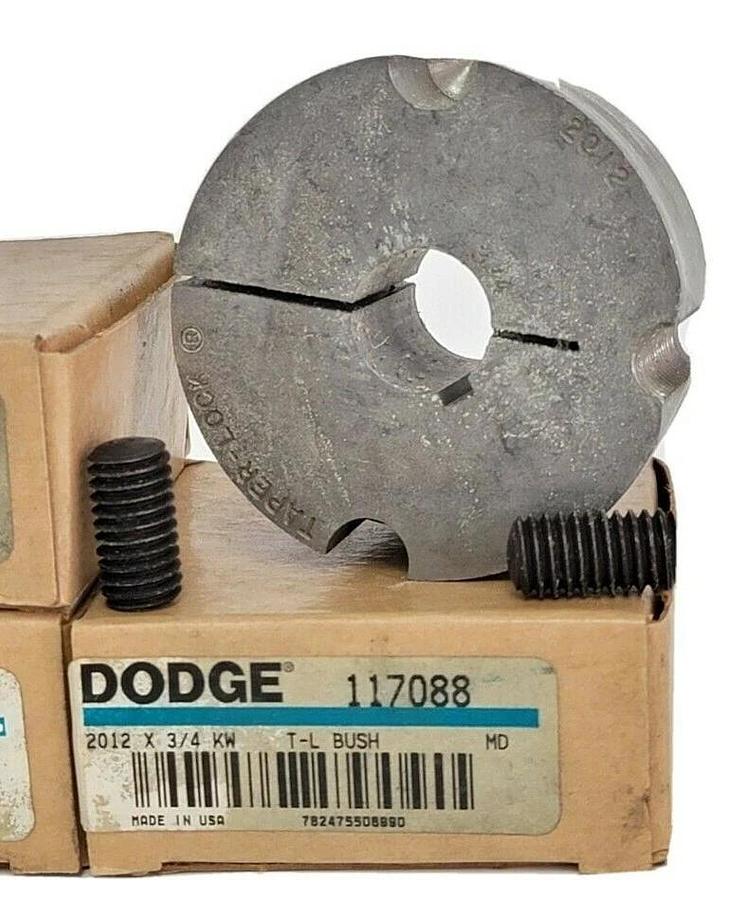 Used LOT OF 4 NIB DODGE 117088 2012 X 3/4 KW T-L BUSHINGS