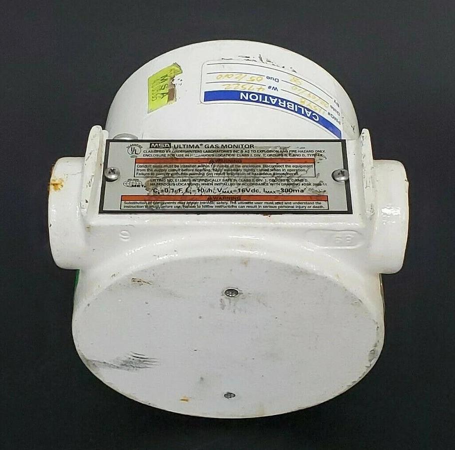 Used MSA / ULTIMA 1169-BA GAS MONITOR BEZEL & 1164-AA BASE 1164AA 1169BA