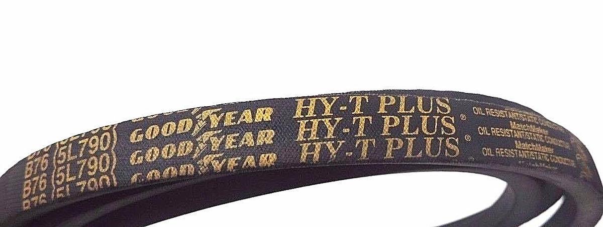 LOT OF 6 NEW GOODYEAR B76 HY-T PLUS 5L790 V-BELTS 21/32'' WIDTH 79'' LENGTH
