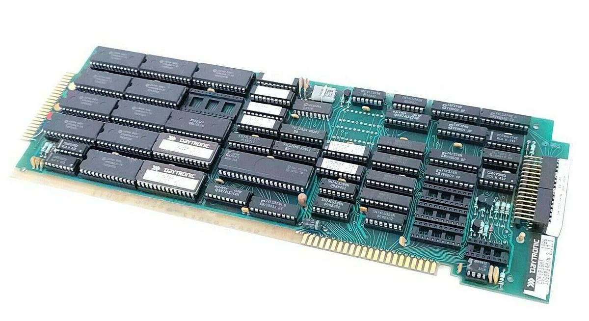 Used DAYTRONIC 10BDR64 H/W 2.21.1 HISTORY PC BOARD