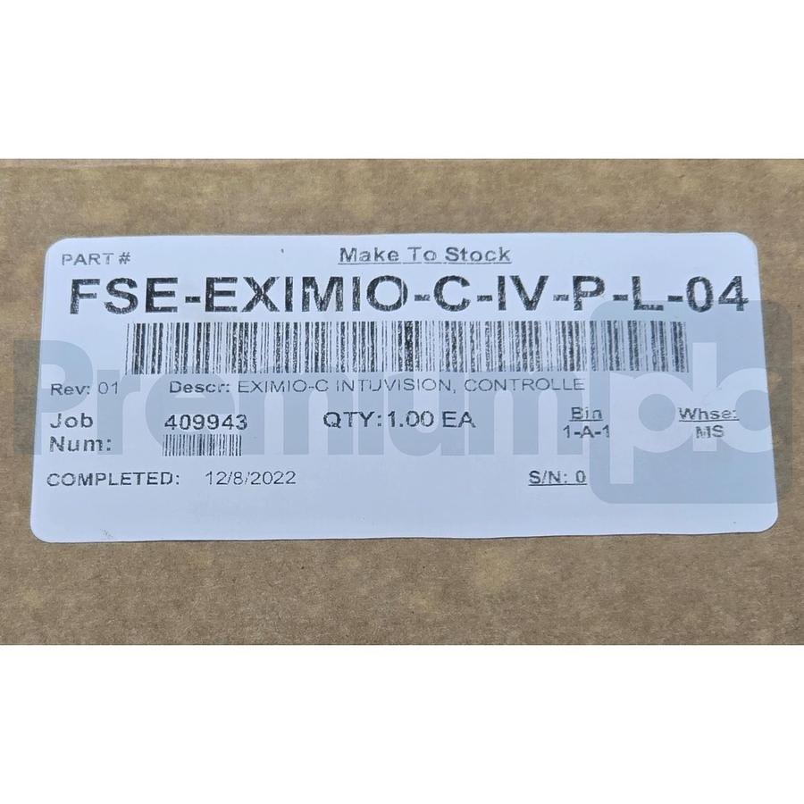 Used Firefly AB EXIMIO-C IntuVision - 23801-20 CONTROL UNIT w/XIO CARD - 26401 NSMP