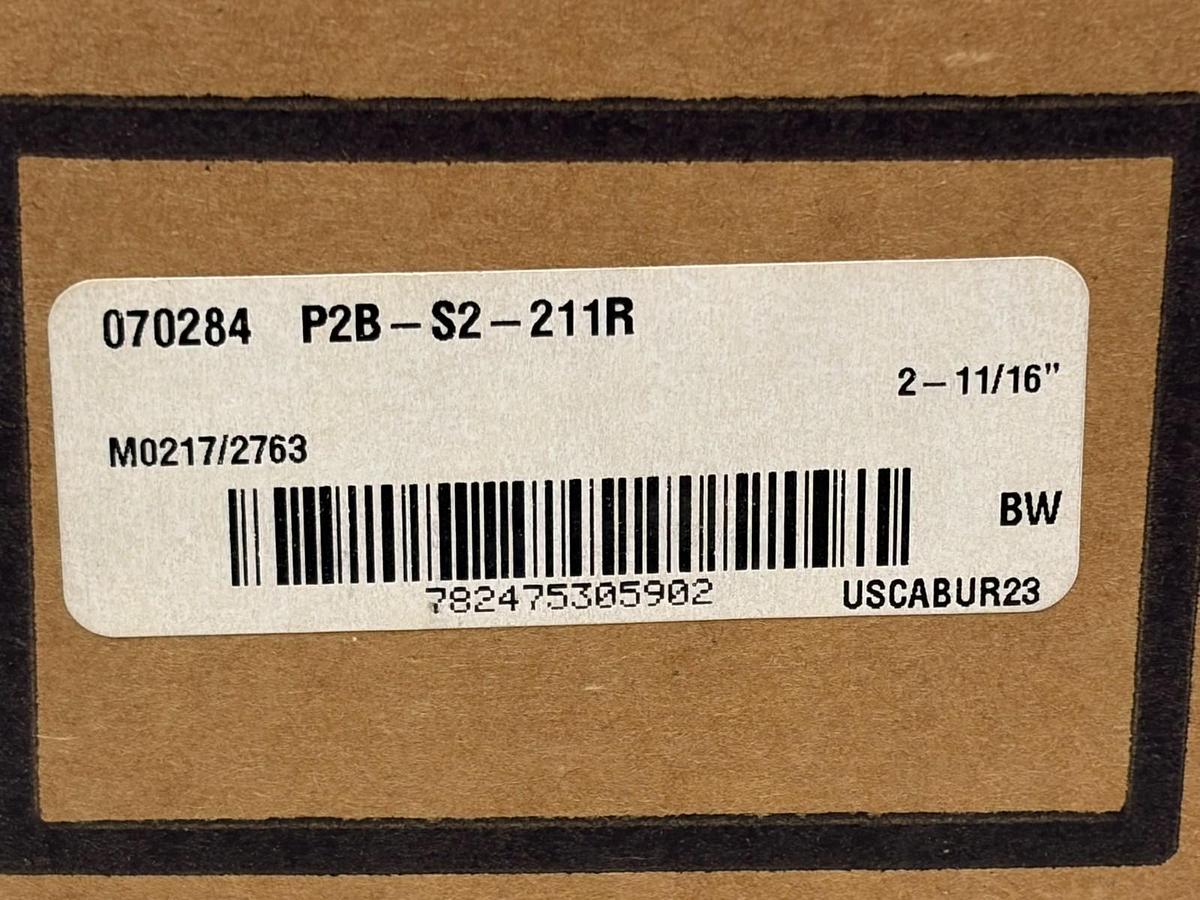 Used Dodge P2B-S2-211R 070284 S-2000 Pillow Block Roller Bearing 2-11/16 Bore - New