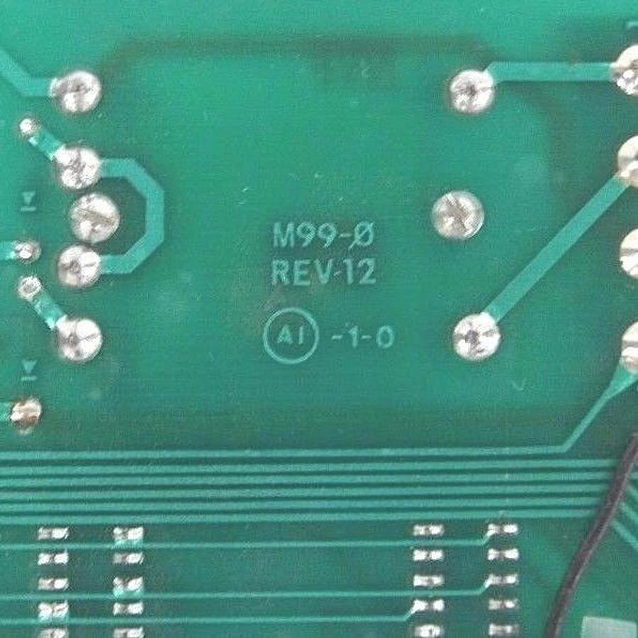 Used GENERIC SERIAL NO. 92922 INTERFACE BOARD QC380339 M99-0 REV. 12 AI-1-0