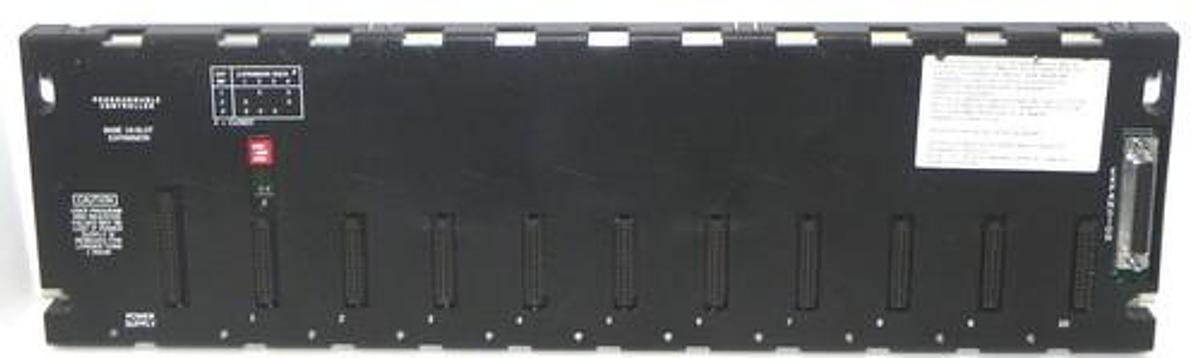 Used GENERAL ELECTRIC IC693CHS392D BASE 10-SLOT EXPANSION