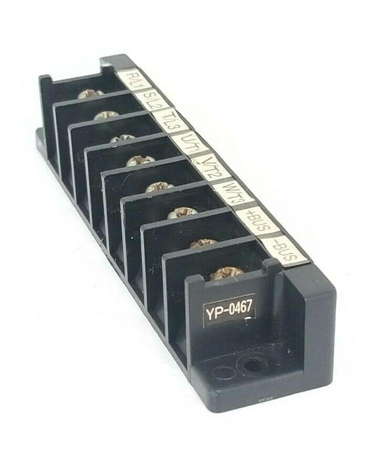Used GENERIC YP-0467 SINGLE ROW TERMINAL BLOCK 8 POS. YP0467