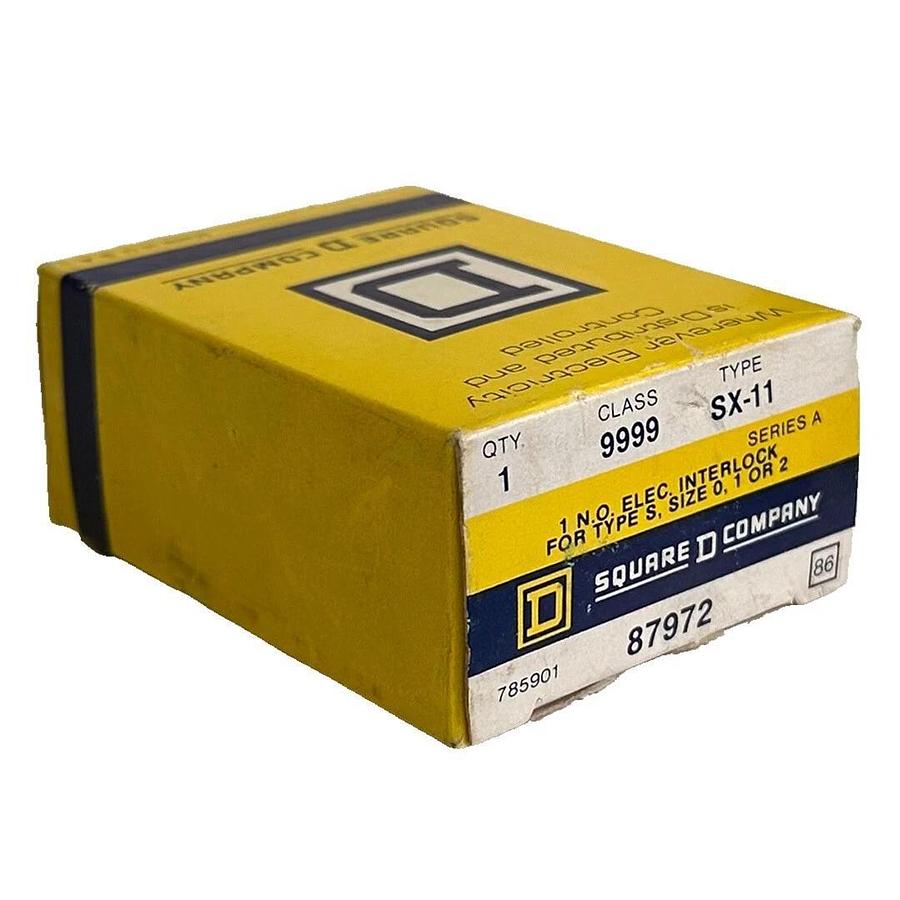 NEW SQUARE D 9999-SX-11 / 9999SX11 ELECTRICAL INTERLOCK SER. A 87972