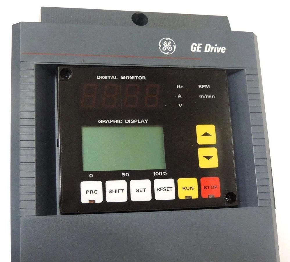 Used NIB GE 6VAF343002B-A2 DRIVE 6VAF343002BA2, AF-300B, 460V, 3.9A INPUT, HP: 2