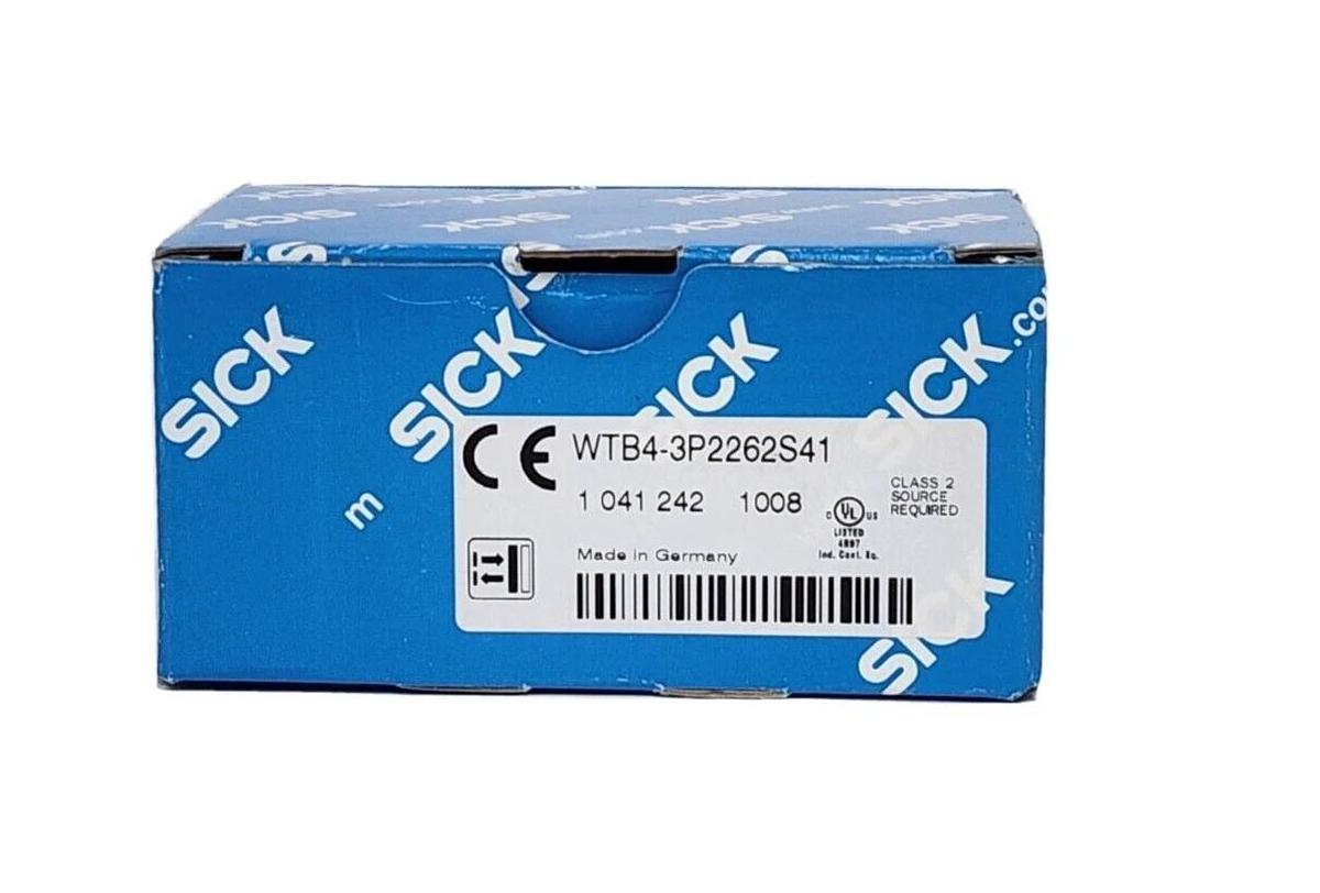 Used NIB SICK WTB4-3P2262S41 MINIATURE PHOTOELECTRIC SENSOR 1041242