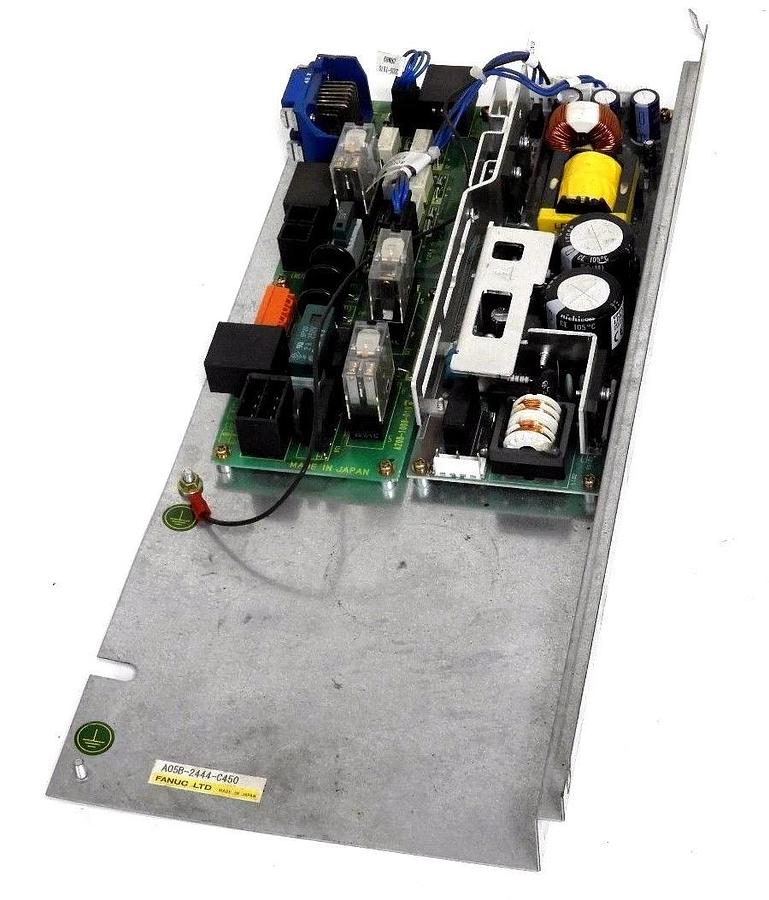 Used FANUC A05B-2444-C450 CONTROL BOARD A20B-1008-0190, A05B2444C450