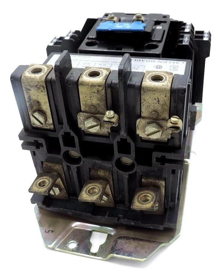 Used ALLEN BRADLEY 500-DOD930 SER. A SIZE 3 STARTER 90A 600V W/ CD236 COIL