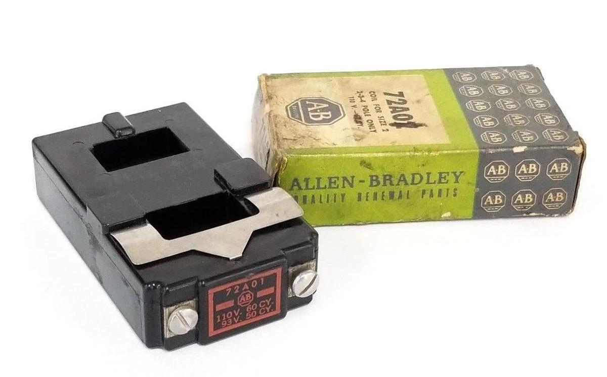NEW ALLEN BRADLEY 72A01 CONTACTOR COIL 93V-50CY 110V-60CY