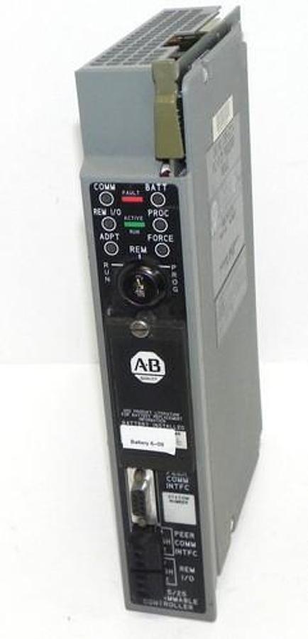 Used ALLEN BRADLEY 1785-LT2/A PROCESSOR MODULE 1785-LT2 SER. A PART NO. 96736877