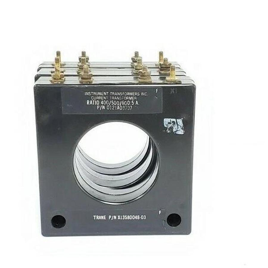 Used LOT OF 3 INSTRUMENT TRANSFORMERS 0121A03797 CURRENT TRANSFORMERS X13580048-03