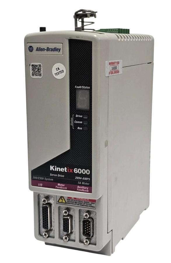Used ALLEN BRADLEY 2094-AMP5 /A KINETIX 6000 AXIS MODULE 2094AMP5 SER. A