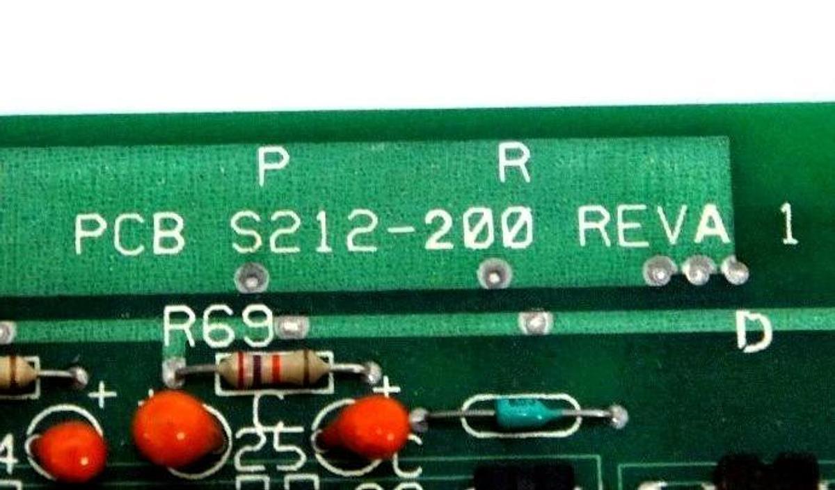 Used GOULD MODICON S212-200 CONTROL BOARD REV A PCB REV A7 S212200
