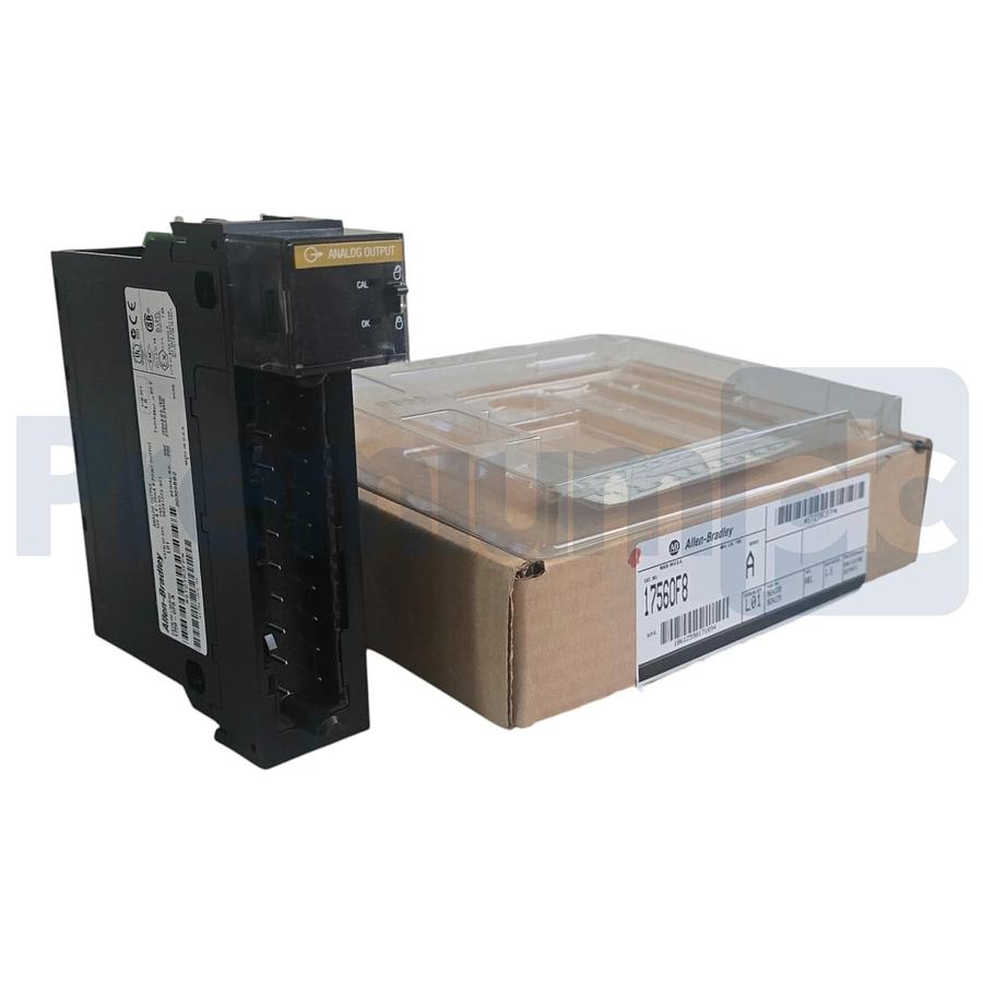 Used Surplus Allen Bradley 1756-OF8 /A ControlLogix 8-Pt Analog Output Module F/W 1.5