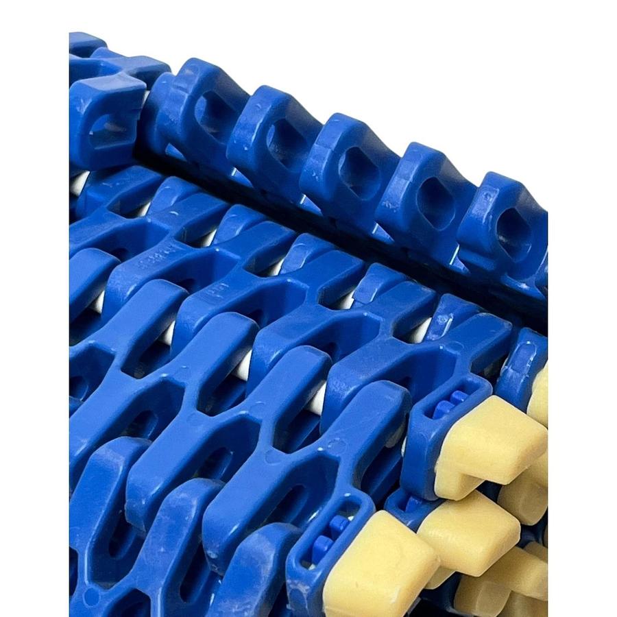 uni Flex SNB-CR Modular Plastic Conveyor Chain 538mm W x 1M Blue 80092705 New