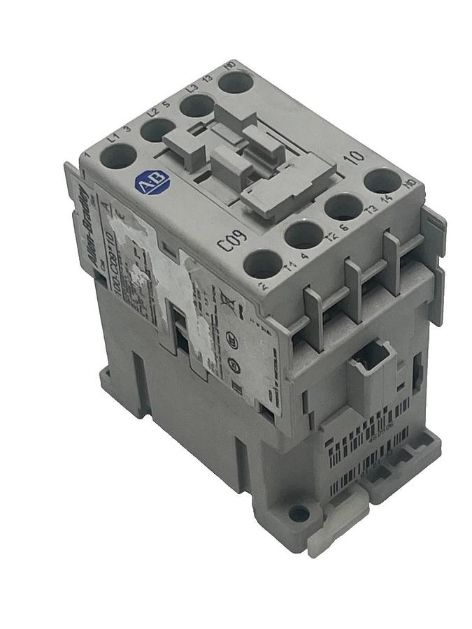 ALLEN BRADLEY 100-C09*10 SER A IEC CONTACTOR 3-POLE 9A, 110/120V 100-C09D10 NSNP 662072608203