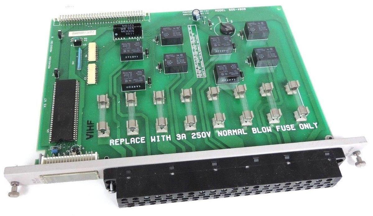 Used SIEMENS TEXAS INSTRUMENTS 505-4908 MODULE RELAY OUTPUT 20-250VAC 24VDC 5054908
