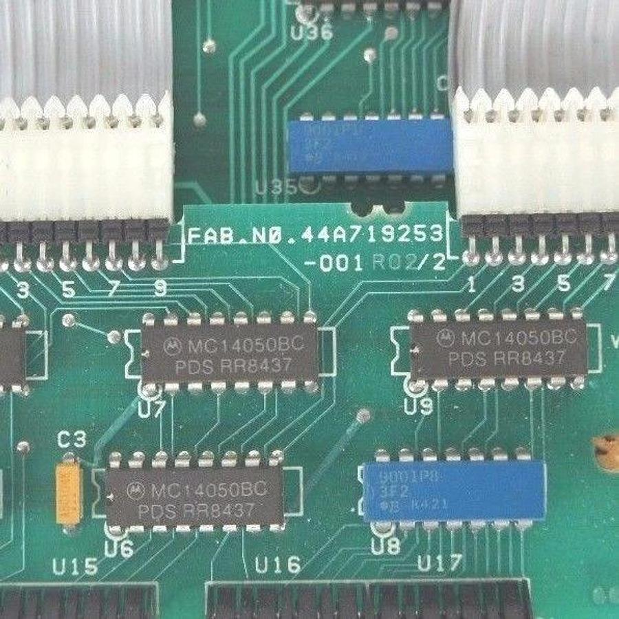 Used GE IC600YB921A OUTPUT MODULE 5V ASM. NO. 44A717567-G01 FAB NO. 44A719265-001
