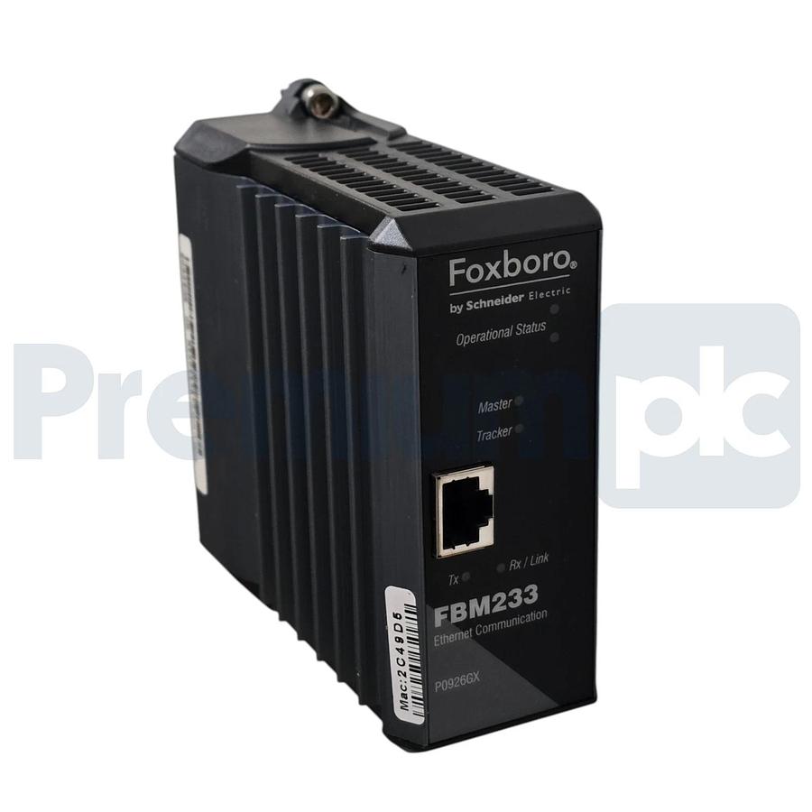 Schneider Foxboro FBM233 P0926GX Invensys I/A Ethernet Communication Module NEW