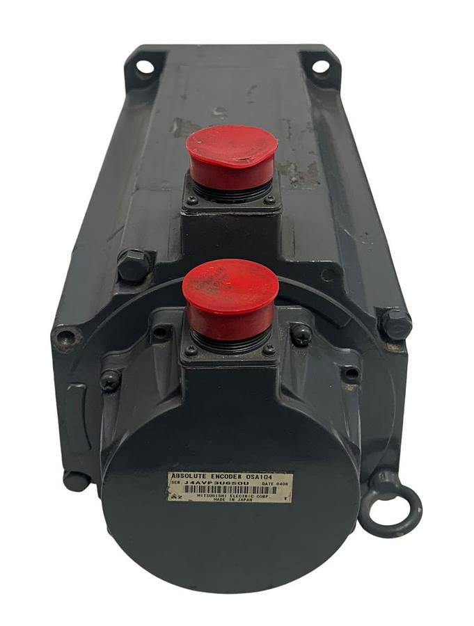 Used MITSUBISHI HA300NC-S / HA300NCS AC SERVO MOTOR SPEC 42001 4.5kW OSA104 REPAIRED