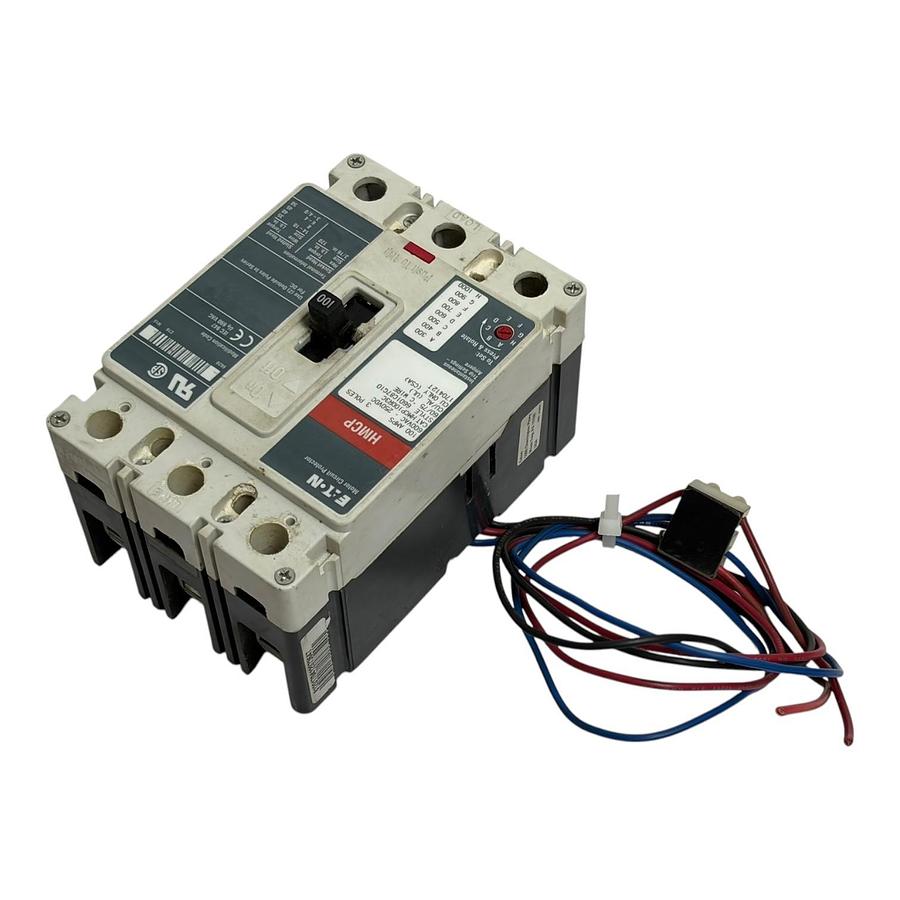 Used Eaton HMCP100R3C Motor Circuit Protector 100A 3 Pole Breaker 6601C87G10
