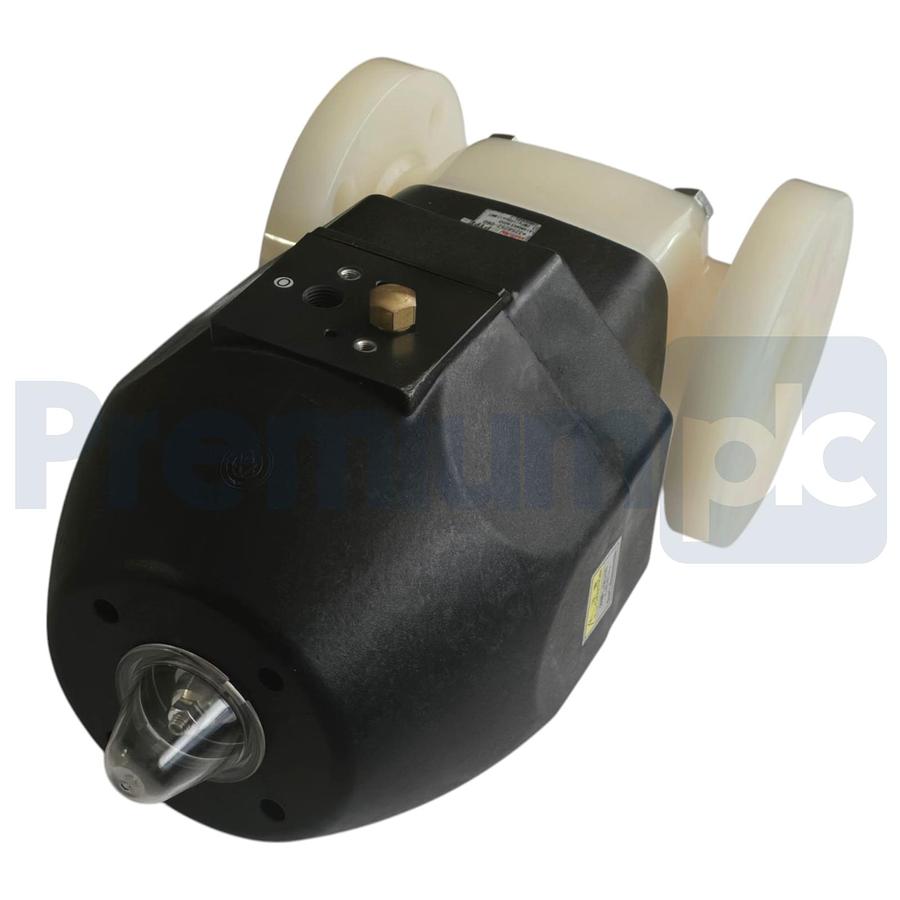Used Asahi AV Type 14 Pneumatic Actuated Diaphragm Valve PTFE 2" A14NGUEFA050 NSMP
