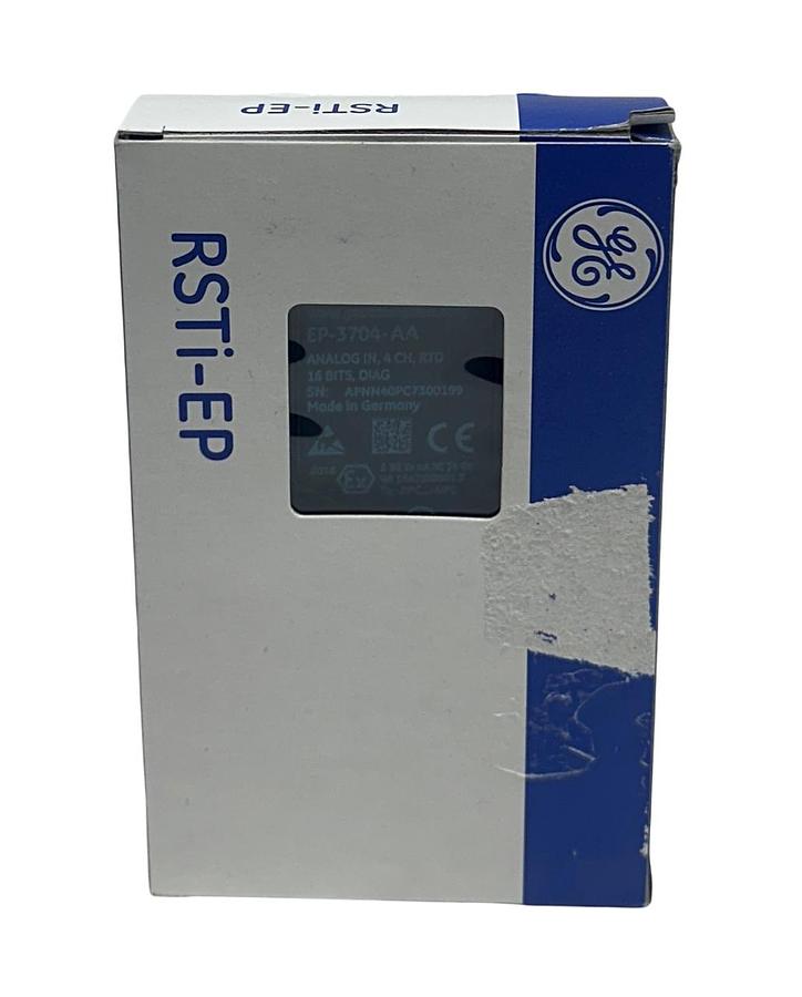 Used GE EP-3704-AA / EP3704AA ANALOG INPUT MODULE RSTi-EP 4-CHNL RTD 16 BITS NSMP